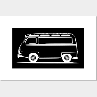 Renault Estafette White Posters and Art